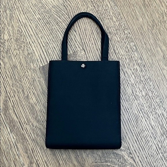 kate spade Handbags - Kate Spade Black Satin Mini Handbag